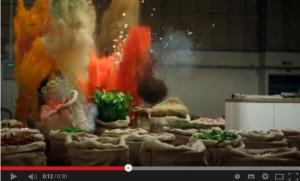 McCormick literally depicts a flavour explosion to promote its new Flavour Shot product.